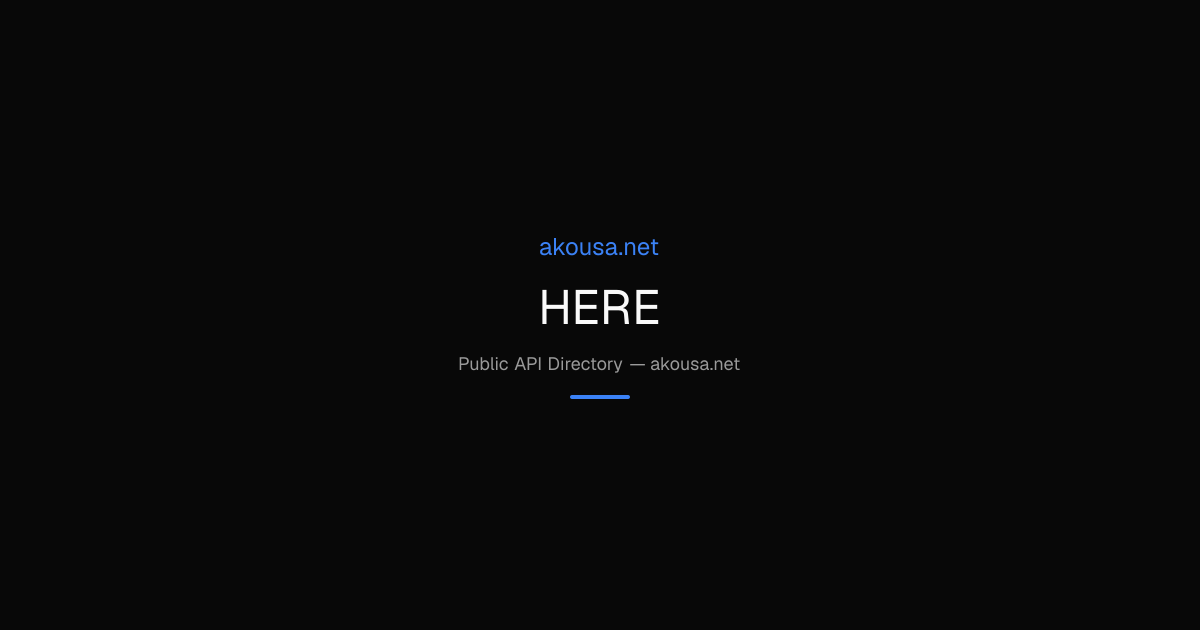 HERE API — Documentation & Guide | Akousa