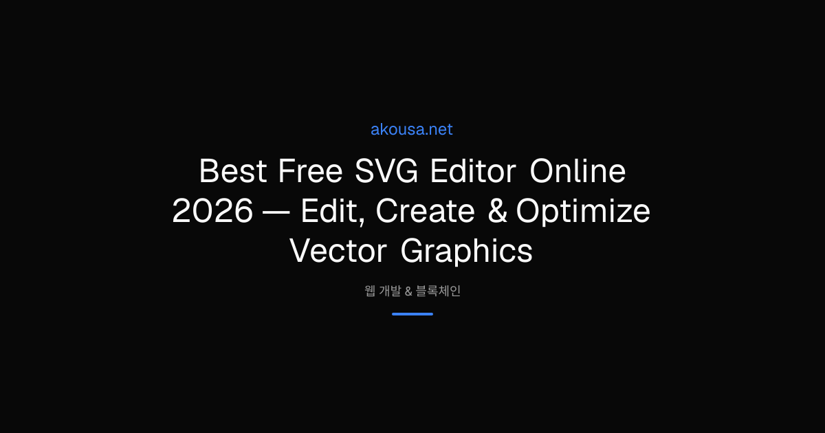 Best Free SVG Editor Online 2026 — Edit, Create & Optimize Vector ...